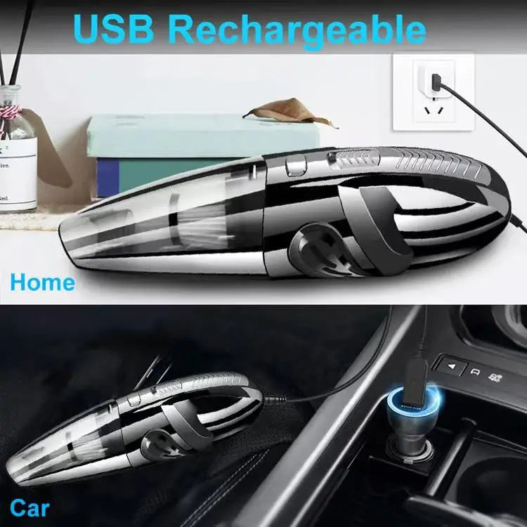 Hordozható vezeték nélküli porszívó erős szívóerővel, újratölthető kézi porszívó gyorstöltéssel