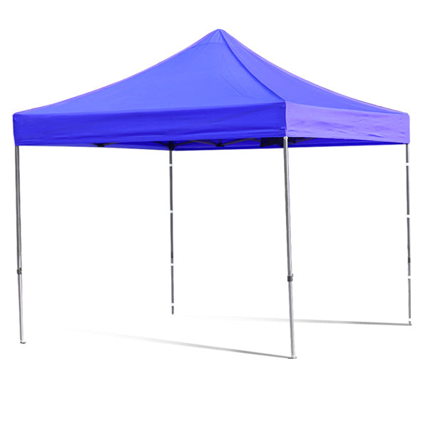 Kerti pavilon - többféle típus - kék - 2,9 × 2,9 m