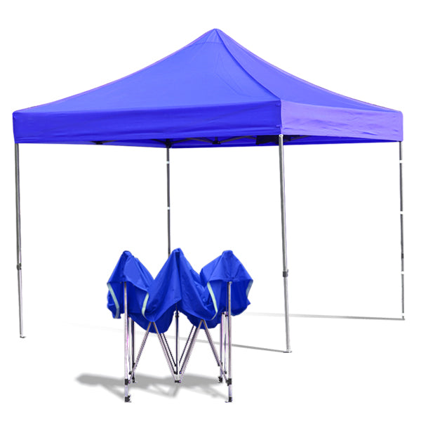 Kerti pavilon - többféle típus - kék - 2,9 × 2,9 m